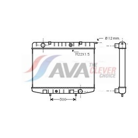 Klimakompressor für MITSUBISHI von AVA COOLING SYSTEMS