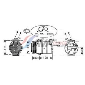 Acquista Radiatore motore da AVA COOLING SYSTEMS OL2122 a buon mercato per soli 121,80 €