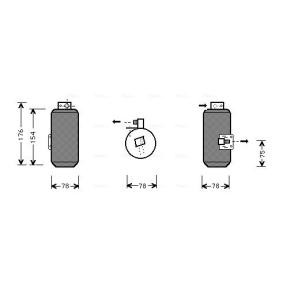 Klimatrockner des Herstellers AVA COOLING SYSTEMS - Originalware Artikelnummer: OLD292