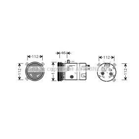 Acquista Compressore aria condizionata da AVA COOLING SYSTEMS OLK278 a buon mercato per soli 266,28 €