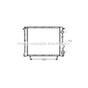 Acquista Radiatore motore da AVA COOLING SYSTEMS RT2162 a buon mercato per soli 176,36 €