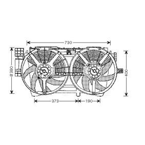 Kühlerlüfter für RENAULT von AVA COOLING SYSTEMS
