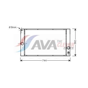 Kühlerlüfter für RENAULT von AVA COOLING SYSTEMS