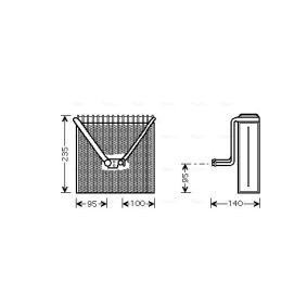 Verdampfer, Klimaanlage von AVA COOLING SYSTEMS SAV011