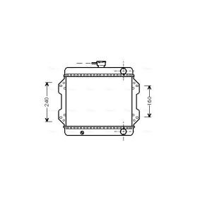 Comprar Radiador, refrigeración del motor de AVA COOLING SYSTEMS SZ2003 a bajo precio de 275,16 €