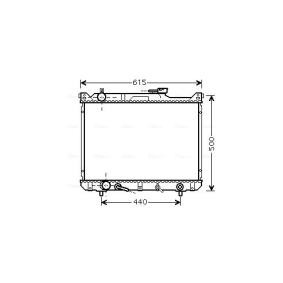 Comprar Radiador, refrigeración del motor de AVA COOLING SYSTEMS SZ2073 a bajo precio de 225,79 €