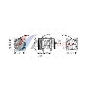 Acquista Radiatore motore da AVA COOLING SYSTEMS TO2430 a buon mercato per soli 157,77 €