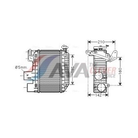 Acquista Radiatore motore da AVA COOLING SYSTEMS TO2480 a buon mercato per soli 337,62 €