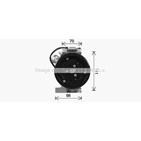 Kühler, Motorkühlung von AVA COOLING SYSTEMS VW2206