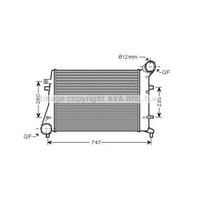 SEAT Ladeluftkühler von AVA COOLING SYSTEMS