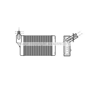 SEAT Wärmetauscher, Innenraumheizung von AVA COOLING SYSTEMS