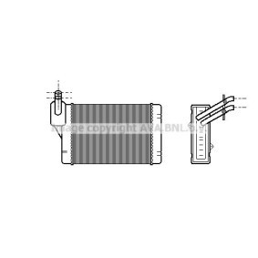 SEAT Wärmetauscher, Innenraumheizung von AVA COOLING SYSTEMS