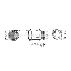 SEAT Klimakompressor von AVA COOLING SYSTEMS