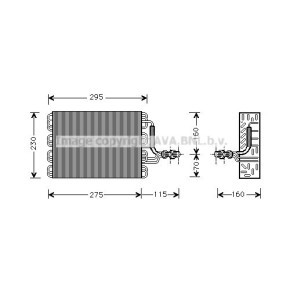 SEAT Verdampfer, Klimaanlage von AVA COOLING SYSTEMS