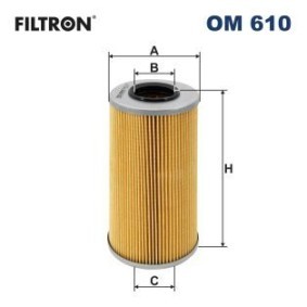 Comprar Filtro de aceite de FILTRON OM610 a bajo precio de 10,10 €