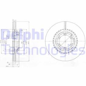 Compre Disco de travão da DELPHI BG3679 a um preço baixo por 73,97 €