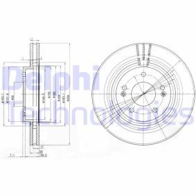 Compre Disco de travão da DELPHI BG3860 a um preço baixo por 42,04 €