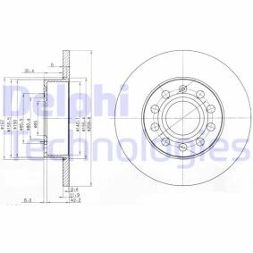 Bremsscheibe BG3890 für SKODA
