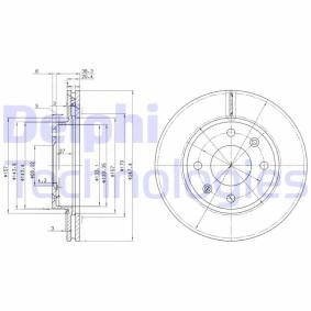 Compre Disco de travão da DELPHI BG2292 a um preço baixo por 22,72 €