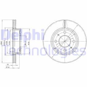 Compre Disco de travão da DELPHI BG2565 a um preço baixo por 19,27 €