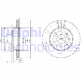 Compre Disco de travão da DELPHI BG2656 a um preço baixo por 40,53 €