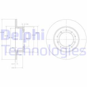 Bremsscheiben von DELPHI für Range Rover II (P38A) günstig online kaufen