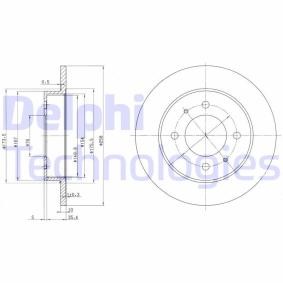 Compre Disco de travão da DELPHI BG3070 a um preço baixo por 22,88 €
