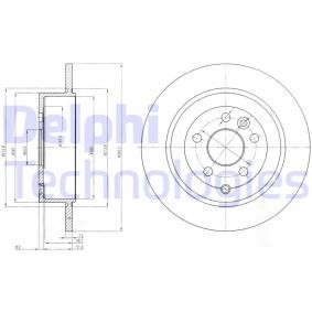 Acquista Disco freno da DELPHI BG4124 a buon mercato per soli 26,55 €
