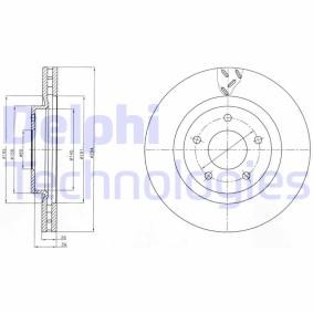 Compre Disco de travão da DELPHI BG4246 a um preço baixo por 38,15 €