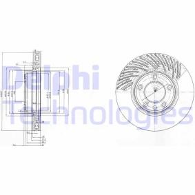 Osta Jarrulevy DELPHI:llä BG9773 edullisesti hintaan 90,43 €