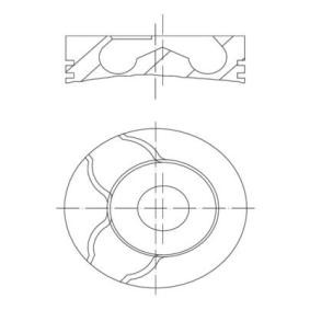Acquista Pistone motore da MAHLE ORIGINAL 010 15 01 a buon mercato per soli 143,60 €