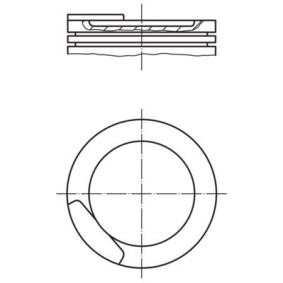 Acquista Pistone motore da MAHLE ORIGINAL 011 08 00 a buon mercato per soli 69,22 €