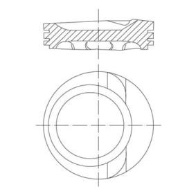 Acquista Pistone motore da MAHLE ORIGINAL 030 68 02 a buon mercato per soli 100,63 €
