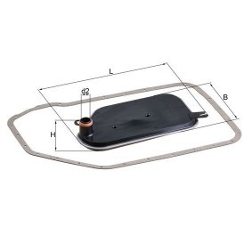 Hydraulikfiltersatz, Automatikgetriebe HX 84D für SKODA