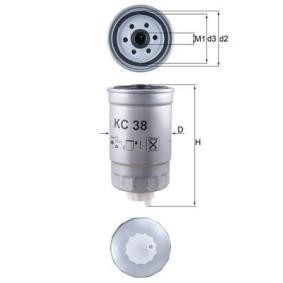 Köp Bränslefilter av MAHLE ORIGINAL KC 38 till det låga priset 182,14 kr
