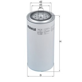 Köp Bränslefilter av MAHLE ORIGINAL KC 75 till det låga priset 160,41 kr