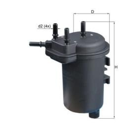 Köp Bränslefilter av MAHLE ORIGINAL KL 432 till det låga priset 357,01 kr