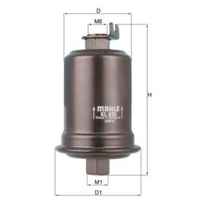 Köp Bränslefilter av MAHLE ORIGINAL KL 435 till det låga priset 255,03 kr