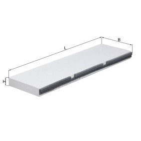 Köp Kupéfilter av MAHLE ORIGINAL LA 370 till det låga priset 398,32 kr