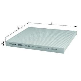 Compre Filtro, ar do habitáculo da MAHLE ORIGINAL LA 60 a um preço baixo por 11,90 €