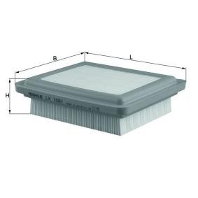Compre Filtro de ar da MAHLE ORIGINAL LX 1061 a um preço baixo por 13,69 €