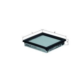 Compre Filtro de ar da MAHLE ORIGINAL LX 1270 a um preço baixo por 11,23 €