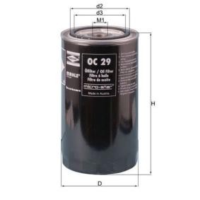 Köp Oljefilter av MAHLE ORIGINAL OC 29 till det låga priset 179,26 kr