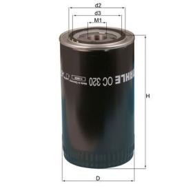 Achetez des Filtre à huile MAHLE ORIGINAL OC 320 à prix pour 14,19 €