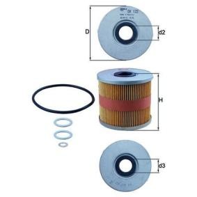 Köp Oljefilter av MAHLE ORIGINAL OX 122D till det låga priset 166,91 kr