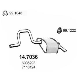 Endschalldämpfer von ASSO günstig für 190,66 €