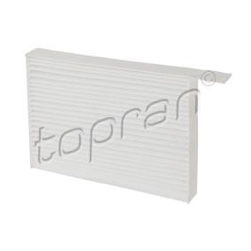 Compre Filtro, ar do habitáculo da TOPRAN 207 480 a um preço baixo por 10,20 €