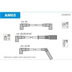Compre Jogo de cabos de ignição da JANMOR AM65 a um preço baixo por 26,59 €