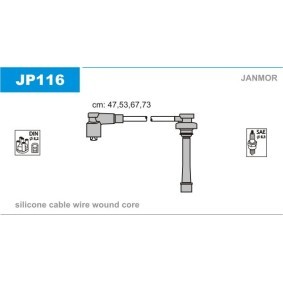 Acquista Kit cavi candele da JANMOR JP116 a buon mercato per soli 51,06 €