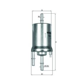 Köp Bränslefilter av MAHLE ORIGINAL KL 156/1 till det låga priset 281,33 kr